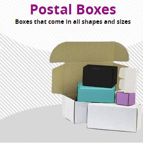Postal Boxes in different size and colors