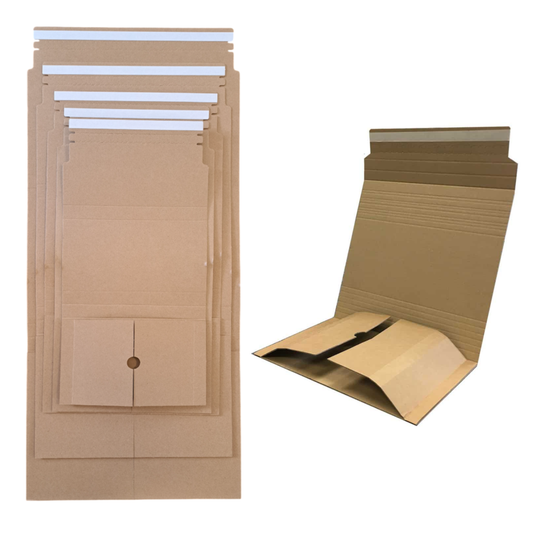 195 x 140 x up to 60mm Book Wrap Mailers (BR1)
