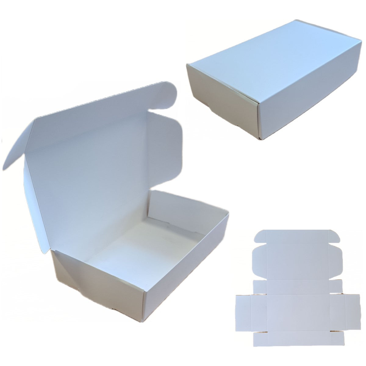 White Cupcake Box