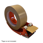 2 inch Metal Handheld Orange Packaging Tape Dispenser