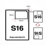 Integrated Labels 150mm X 100mm (S16)