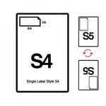Integrated Labels 89mm x 36mm (S4)