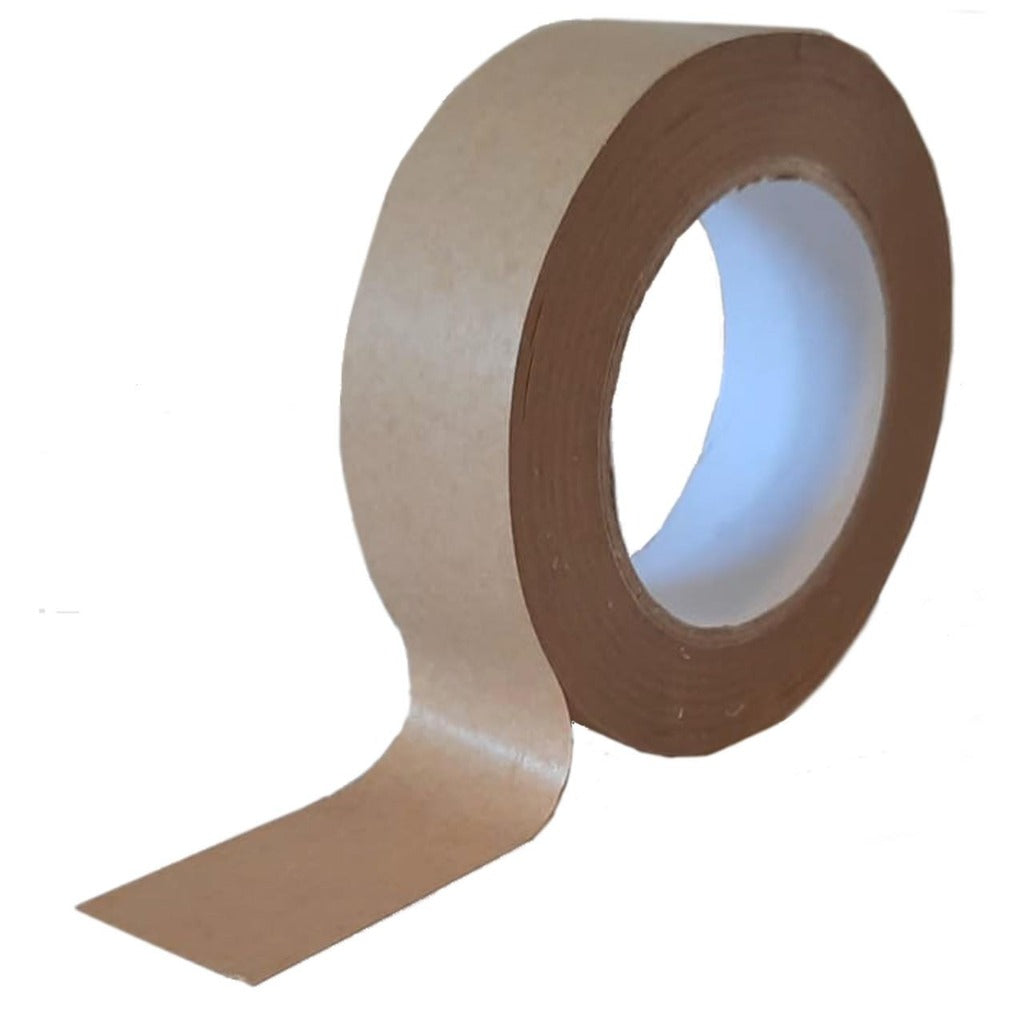 38mm x 50m Kraft Paper Packaging Tape brown color