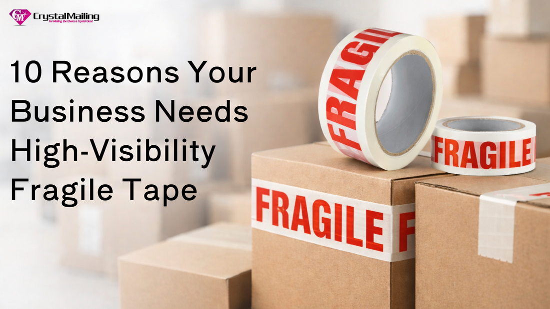 10 Reasons Your Business Needs High-Visibility Fragile Tape