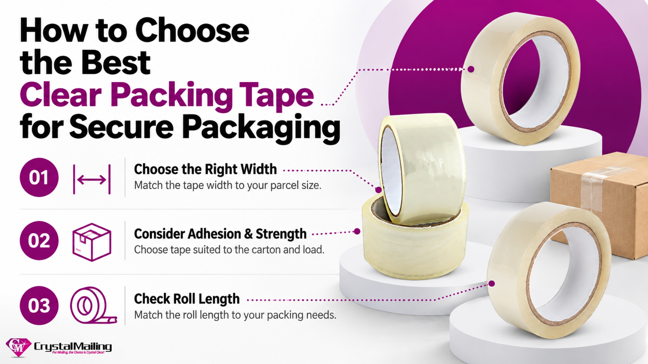 How to Choose the Best Clear Packing Tape for Secure Packaging