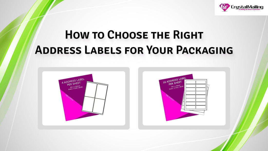 Adress Labels in UK