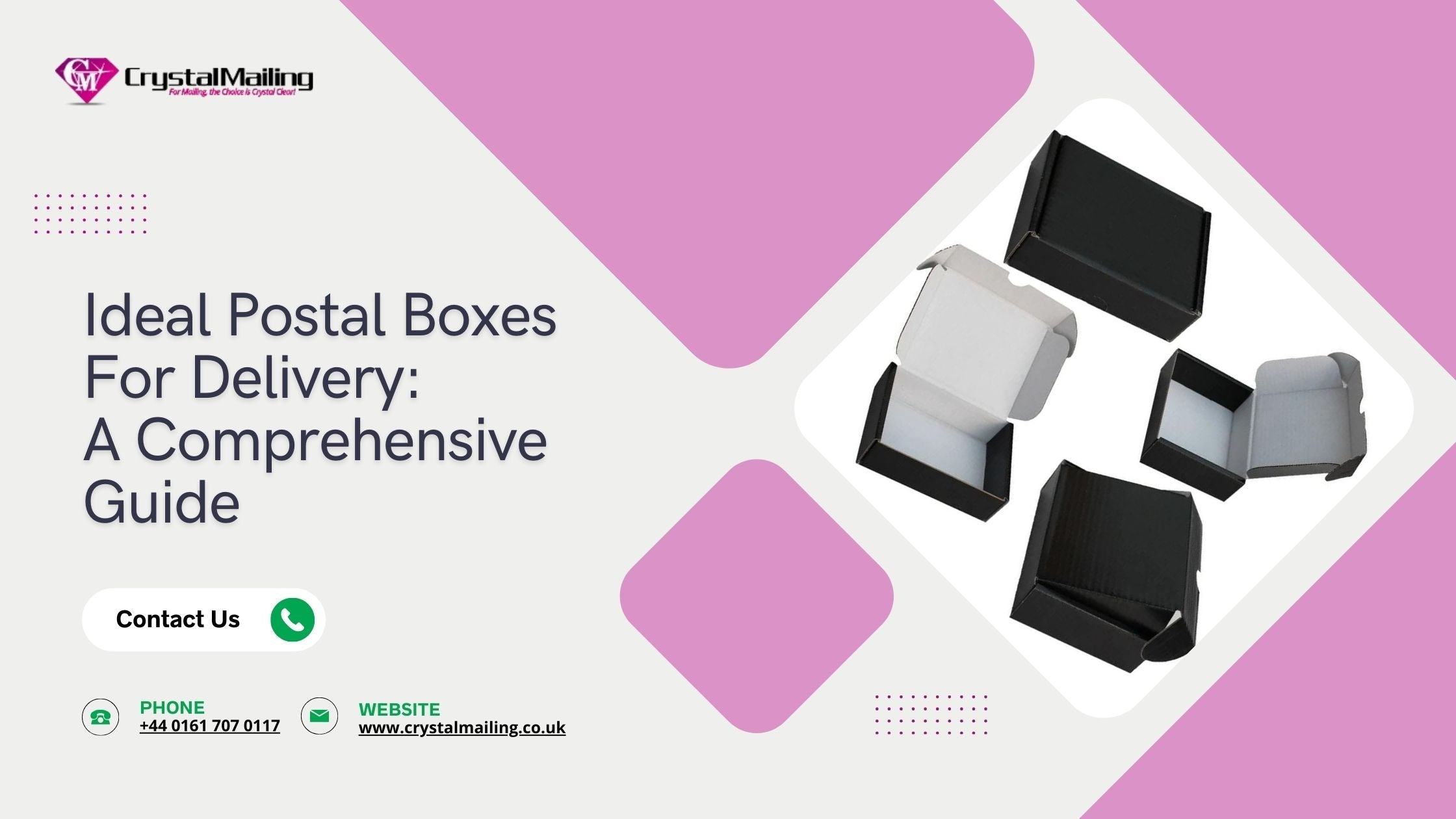 Post Box Delivery Box Ideal Postal Boxes For Delivery: A Comprehensive Guide – Crystal Mailing