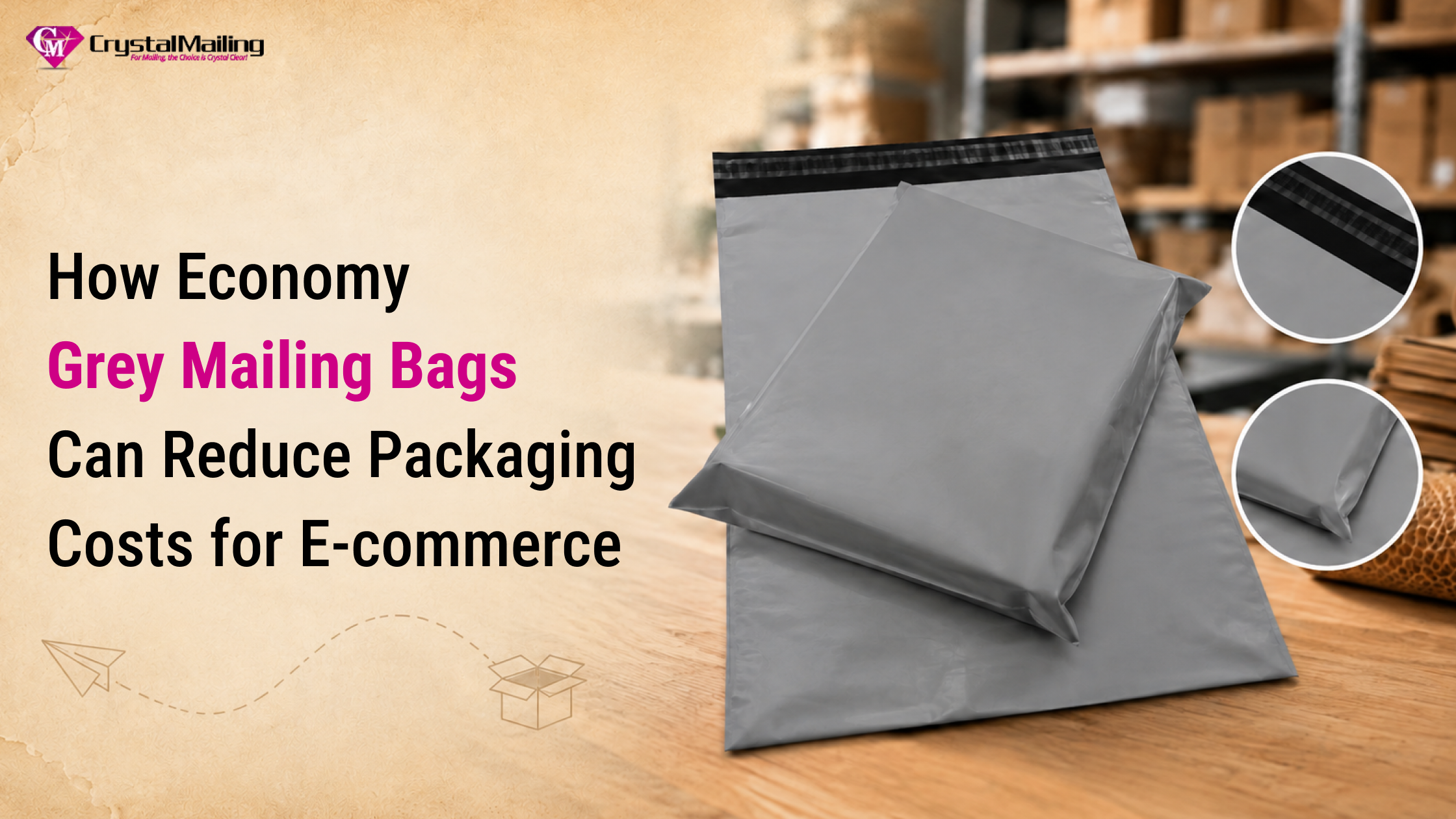 How Economy Grey Mailing Bags Can Reduce Packaging Costs for E-commerce