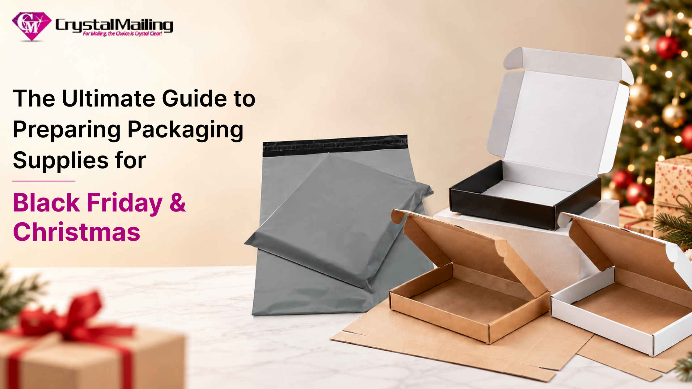 The Ultimate Guide to Preparing Packaging Supplies for Black Friday & Christmas