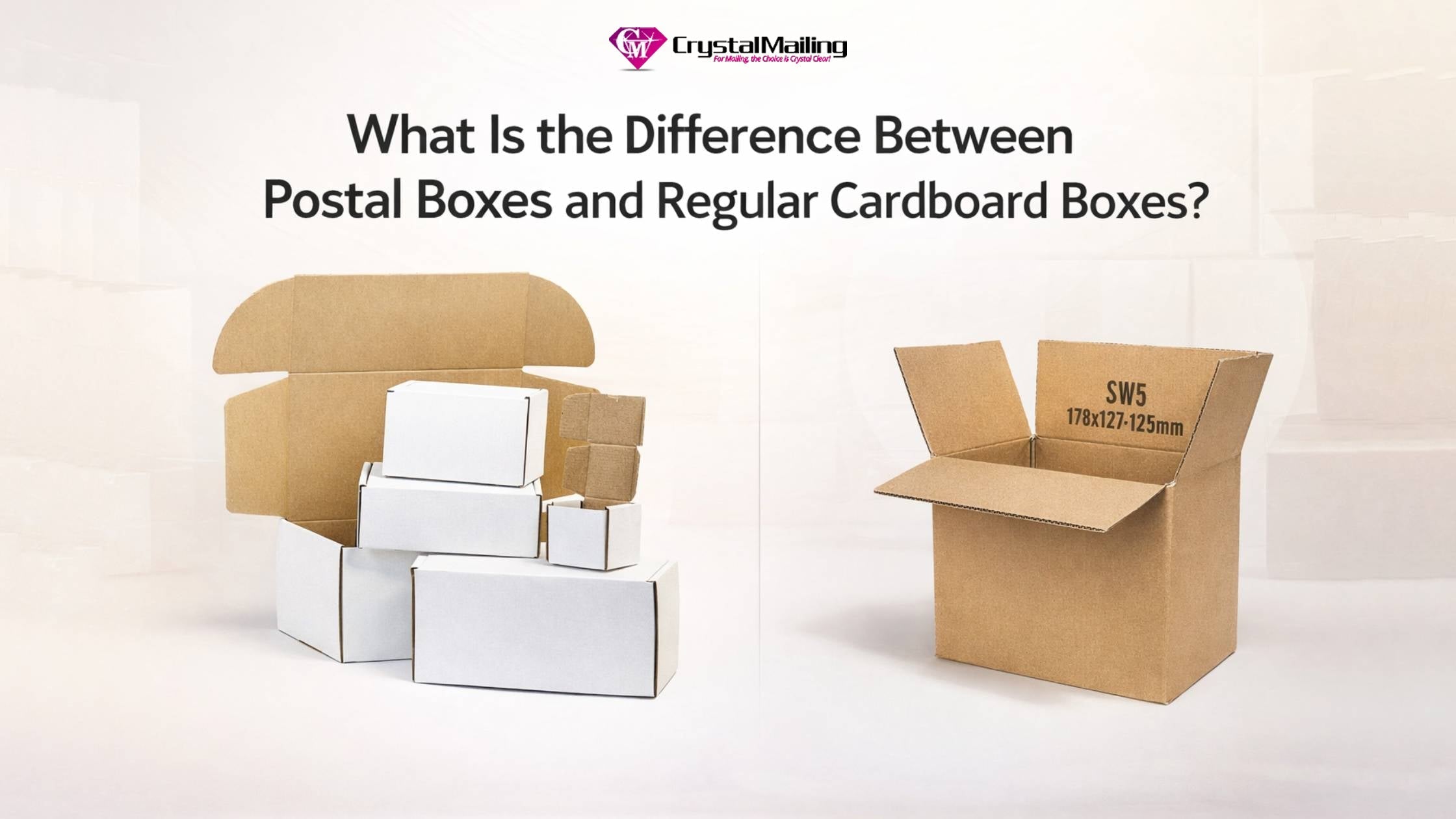 What Is the Difference Between Postal Boxes and Regular Cardboard Boxe ...
