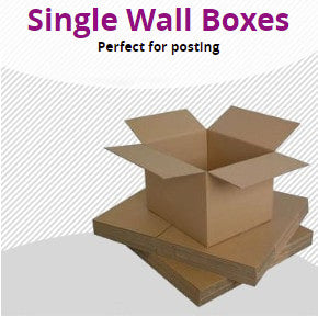 Single Wall Boxes perfect for posting