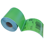 Green Thermal Labels Rolls 4 x 6 inch (1 Roll = 350 Individual Labels)