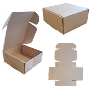 Brown Cupcake Box 120x120x50mm