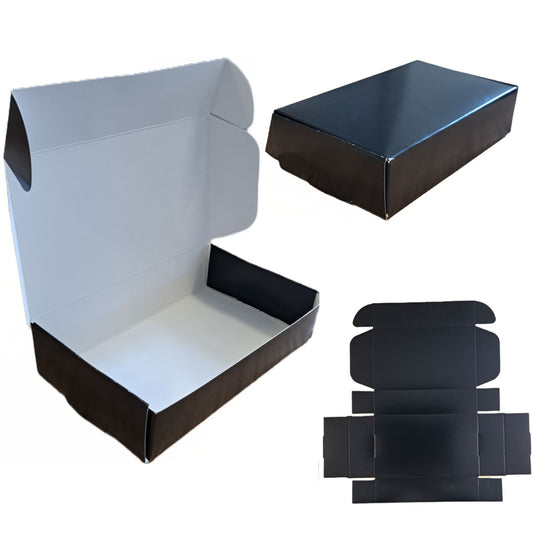 Black Cupcake Box 190x110x45mm