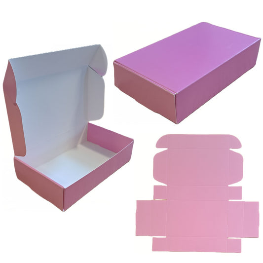 Pink Cupcake Box 190x110x45mm