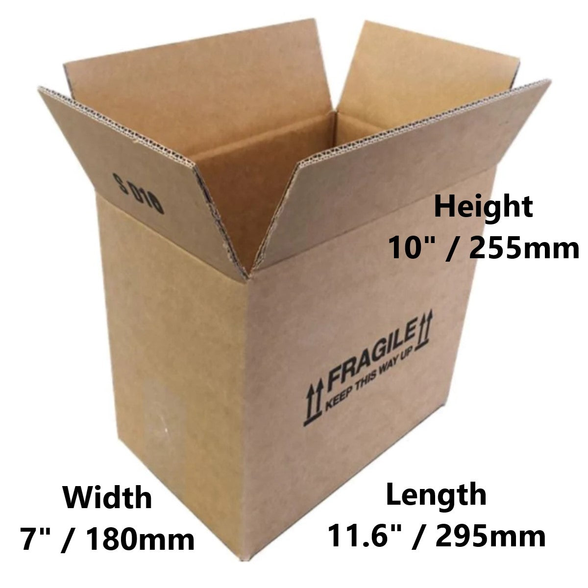 11.6 x 7 x 10 inch Double Wall Printed Cardboard Boxes (SD10)