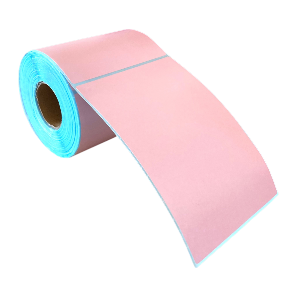 Pink Thermal Labels Rolls 4 x 6 inch (1 Roll = 350 Individual Labels)