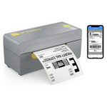 OFFNOVA Bluetooth & USB Thermal Shipping Label Printer
