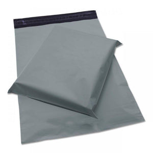 14 x 21 inch Grey Mailing Poly Bags