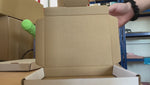 C6 White Strong Large Letter Boxes With Lock