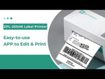 OFFNOVA Bluetooth & USB Thermal Shipping Label Printer