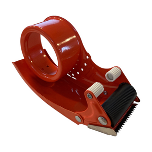 2 inch Metal Handheld Orange Packaging Tape Dispenser
