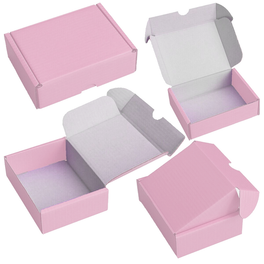 F1 Pink 4 x 3 x 2 inch Postal Boxes