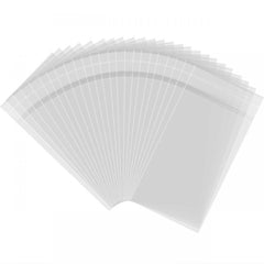 3.2 x 4.5 inch Clear OPP Bags, No Warning