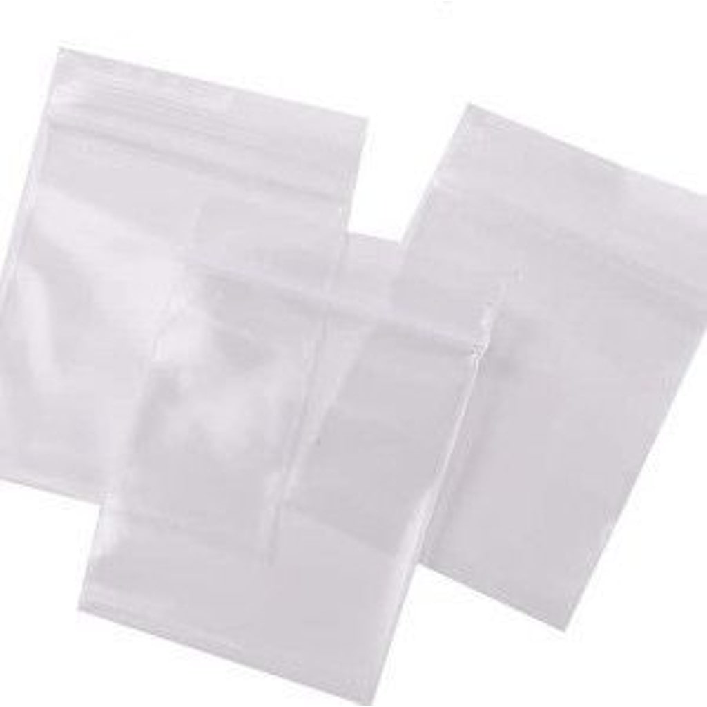 clear Resealable Grip Seal Bags in UK