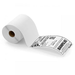 Thermal Labels Rolls 4 x 6 inch (1 Roll = 500 Individual Labels)